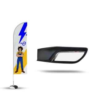 فلاپ دور مه شکن راست بسترن b50